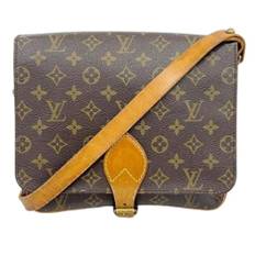 Louis Vuitton Vintage, Vintage , Dame, Brun, ONE SIZE, Uld, Pre-owned Stof louis-vuitton-tasker