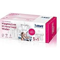 BWT Magnesium Mineralizer Box 5 + 1 filter med patenterad teknik, plast, vit, 30 x 11,5 x 11 cm