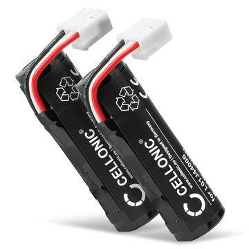 2x Batteri för Ingenico Move 3500, 2500, IWL250 Bluetooth, IWL220, IWL252, IWL280, IWE280, IWL251, IWL255 F26401964, F26402274 (3400mAh, 3.7V) från CELLONIC