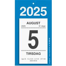 AFRIVNINGSKALENDER M/BAGSIDETEKST 2025