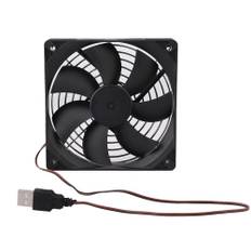 USB Cooling Fan Replacement Computer CPU Cooler Fan with Iron Grill for Desktop PC 80mm 5V