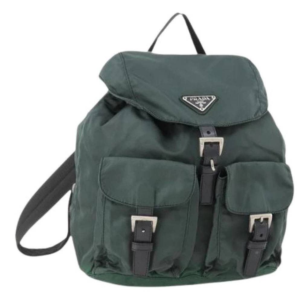 Prada Vintage - Pre-owned Vintage Nylon Ryggsäck Vintage - Dam - ONE Size - Nylon