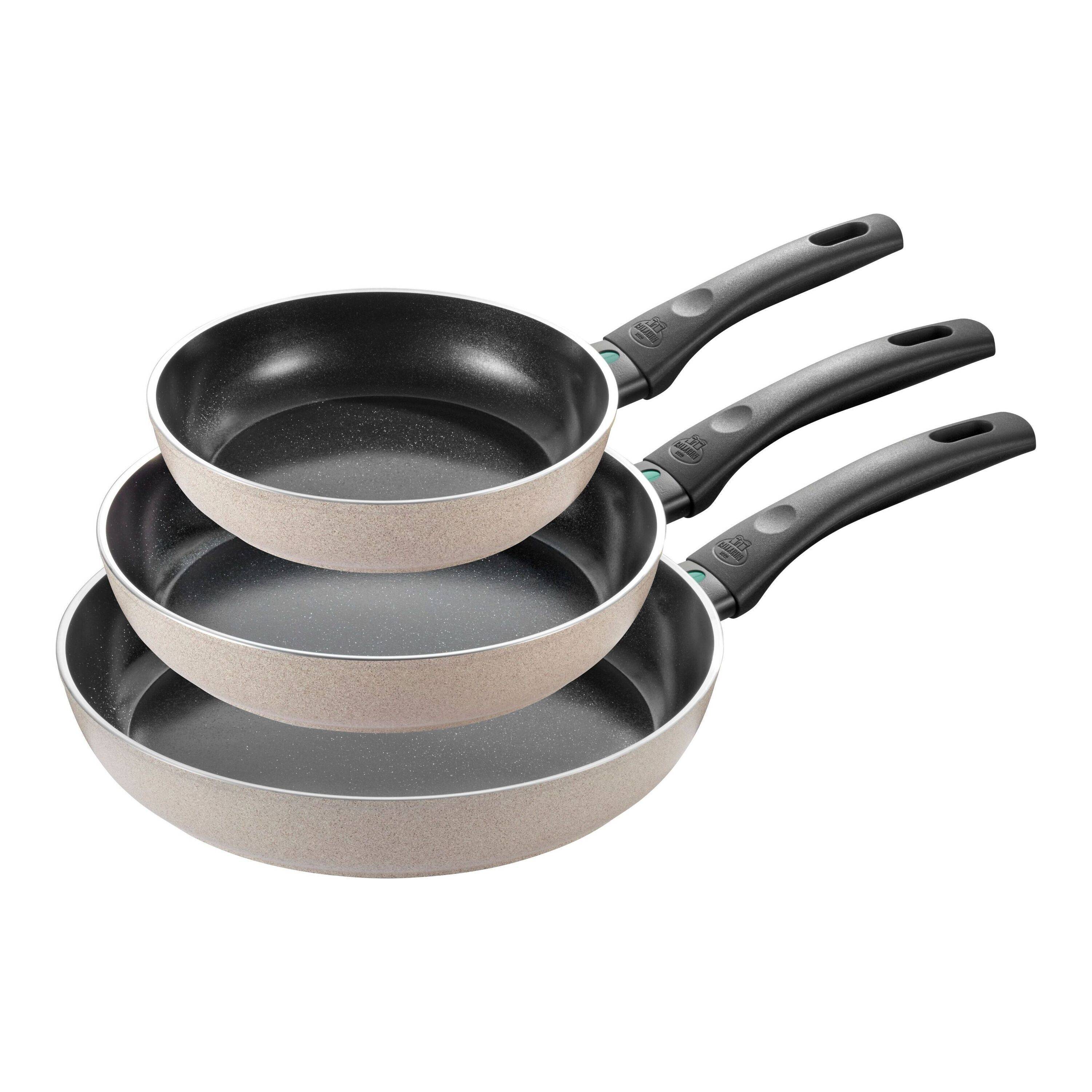 BALLARINI Ledro Stegepandesæt 3 dele, Aluminium, Keramisk non-stick belægning