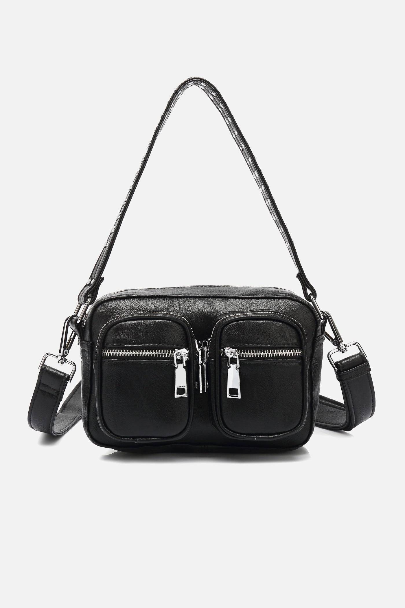 Noella | Kendra Taske Black Leather Look Black Leather Look | One Size.