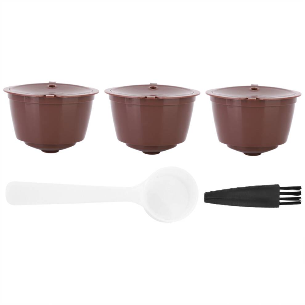 Præcisionsfiltermåleskesæt i rustfrit stål til kaffebrygning derhjemme, kompatibel med Dolce Gusto Mini Me Piccolo Genio Esperta Circolo, Re