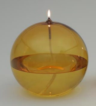 Oljelampa Sphere, 3XL - Light Amber