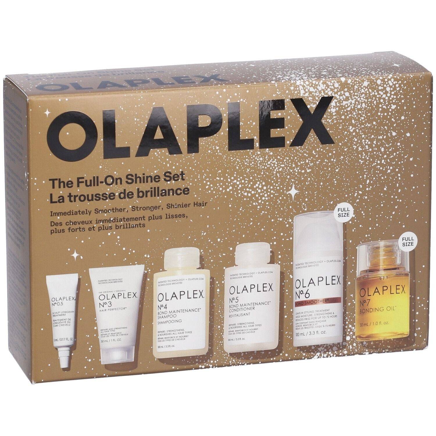 Olaplex Cofanetto Olaplex The Full-on Shine Set Con N. 0.5, 3, 4, 5, 6, 7 1 unità