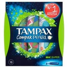 Tampax Compak Pearl Super 18 st