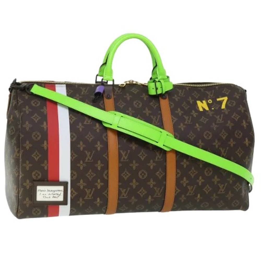 Louis Vuitton Vintage Pre-owned Boston Bag - Vintage - Dame - Brun - ONE SIZE - Uld