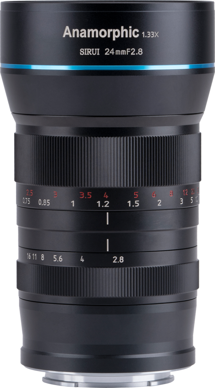 Sirui 24mm f2.8  Anamorphic Lens 1,33x (MFT mount)
