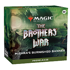 Magic the Gathering - The Brothers' War Prerelease Pack - Mishra's Burnished Banner