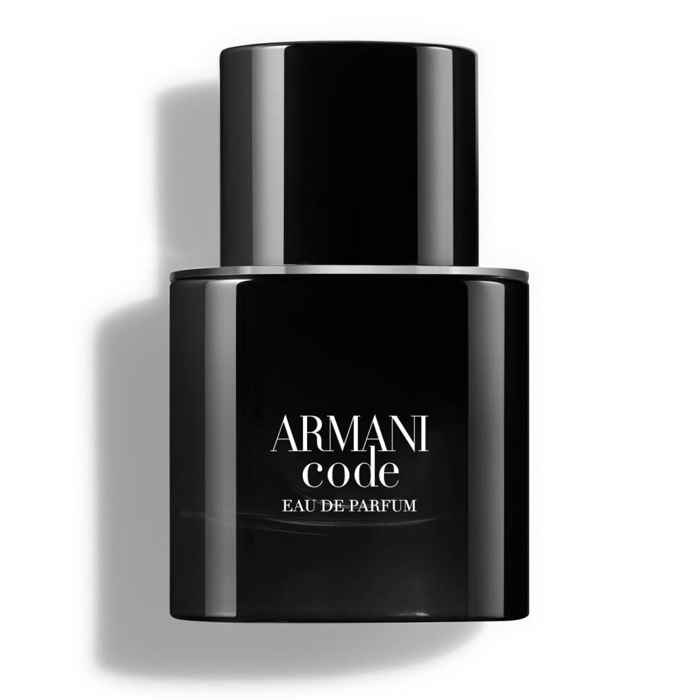 Armani Beauty - Code - Eau de Parfum - Köln til mænd - Fougre Amby Spicy Herre Fragrance - Green Mandarin Nutmeg Tonka Bean Notes - 1.0 fl oz