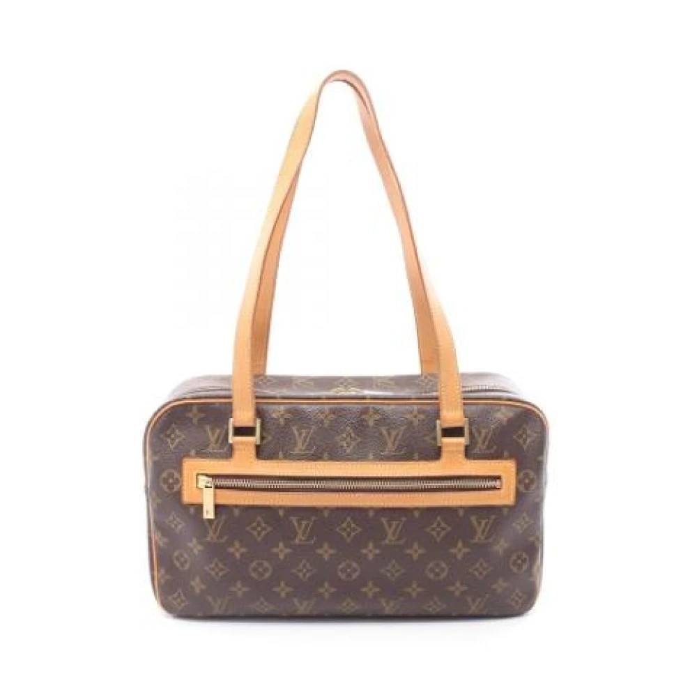 Louis Vuitton Vintage Pre-owned Vintage Monogram Skuldertaske - Vintage - Dame - Brun - ONE SIZE - Uld
