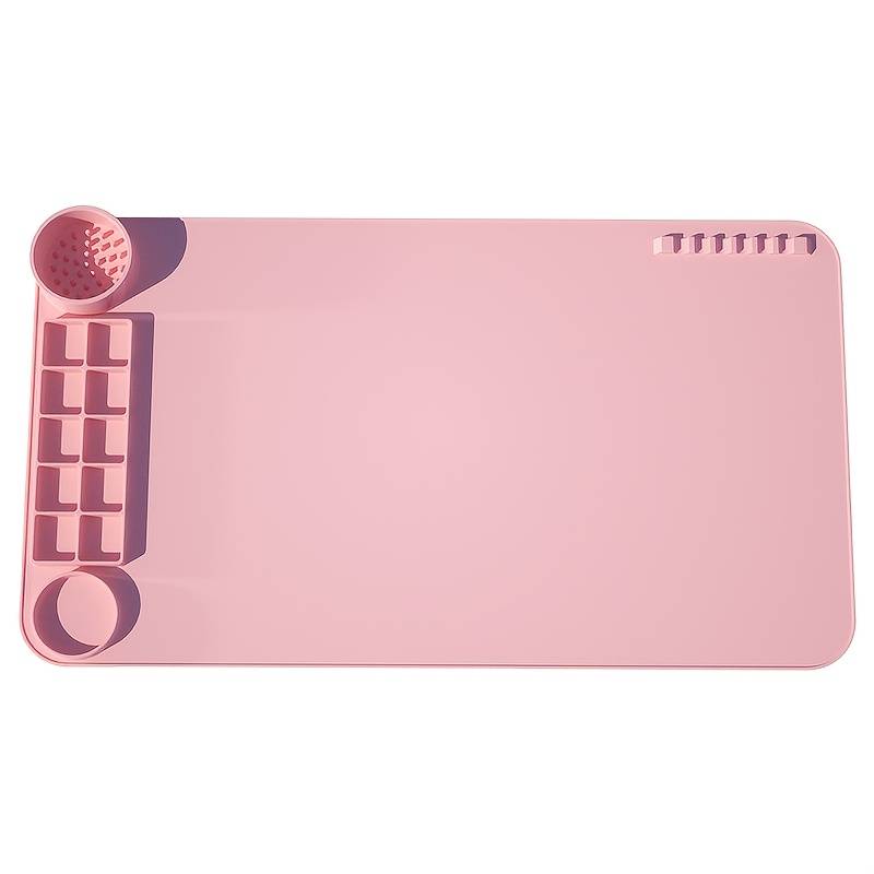 TEMU Essential For Artists! Silicone Paint Palette - Makes Mixing, Blending, And Easier - Durable And Easy To Clean - In - Your Companion For !