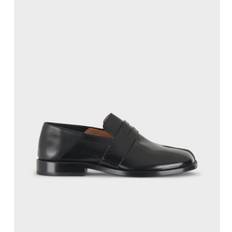 Tabi Leather Loafers Black - 40