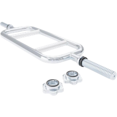 K-sport Lifting / Dumbbell Bar: Triceps Med Skivstång Träningsutrustning Silver - One Size