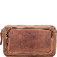 Vintage Gürteltasche Leder 20 cm