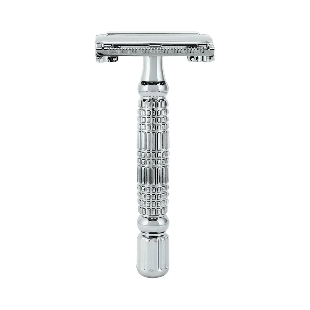 Rockwell R1 Säkerhetshyvel White Chrome - Silver / Krom
