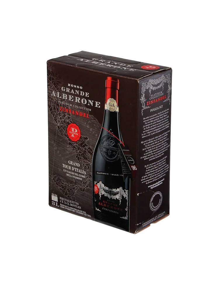 Grande Alberone Platinum Zinfandel 15% 300 cl. BIB | 300 cl..