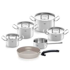 Kogegrej sæt ORIGINAL PROFI + universalpande CERATAL COMFORT, sæt med 6, Fissler