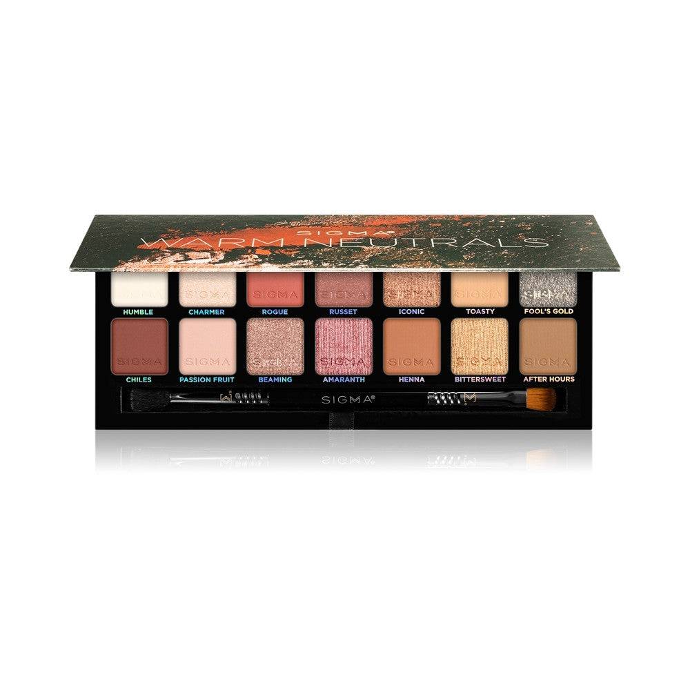 Sigma Beauty Warm Neutrals Eyeshadow Palette 25,5 g