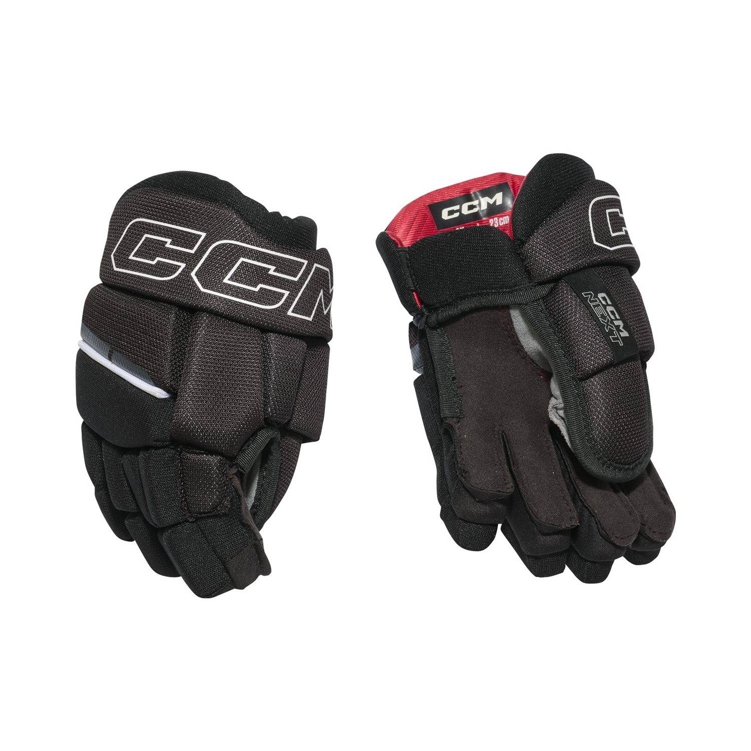 CCM Hockeyhandskar Next Yth Black/White