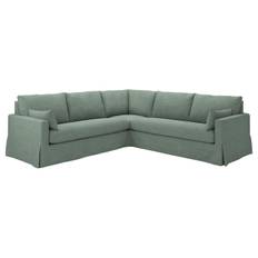 IKEA - HYLTARP hjørnesofa 4-pers., Hemmesta grågrøn