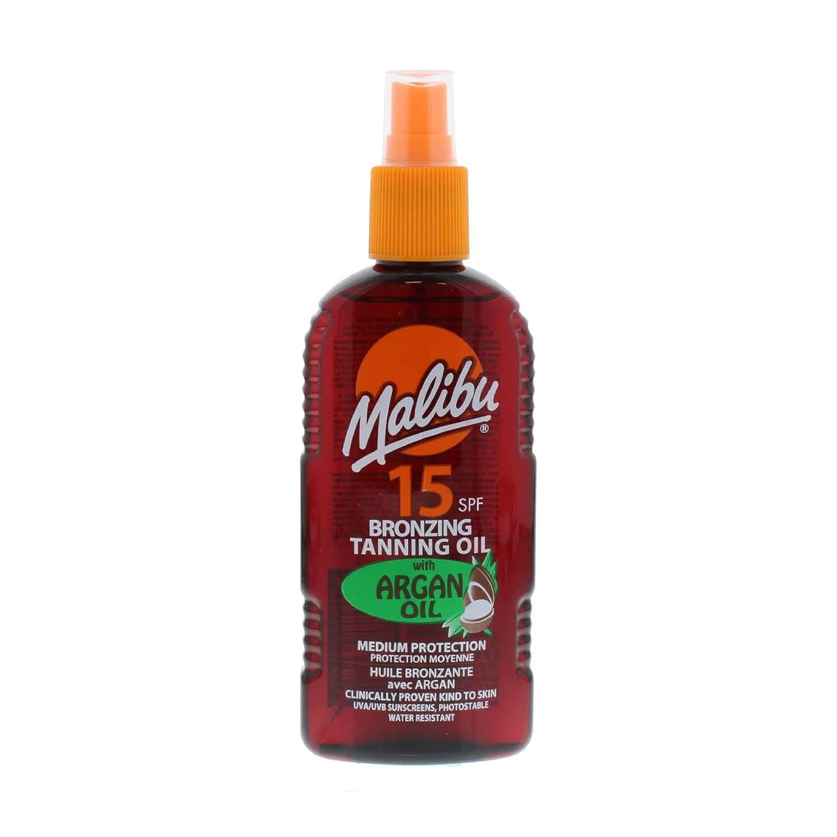 Malibu SPF 15 Bronz Tan Oil 04/27 200ml