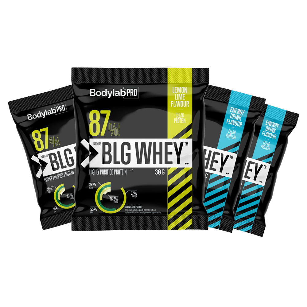 BLG Whey™ Sample Bundle (4 x 30 g).