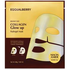 Eqqualberry Collagen Glow Up Hydrogel Mask 1 Piece