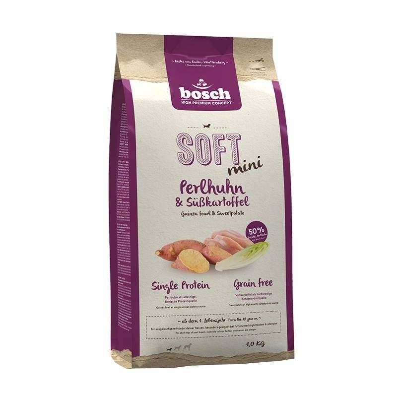 BOSCH SOFT Mini pärlhöna & sötpotatis 1 kg