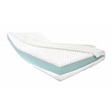 Dibapur® Visco ortopedisk Visco + kallskummadrass (hög rumsvikt). Urval x ca 16 cm kärna med ett slätt aloe vera-överdrag ca 16,2 cm – tillverkad i Tyskland (70 x 180 H2)