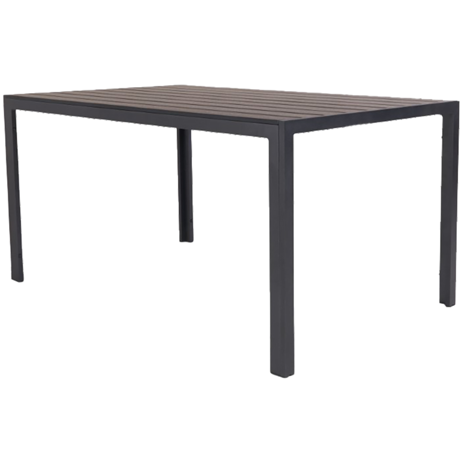 Guldborg havebord nonwood sort 4 pers