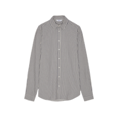 Libertine Babylon 3566 Taupe & Blue Stripe Skjorte - M
