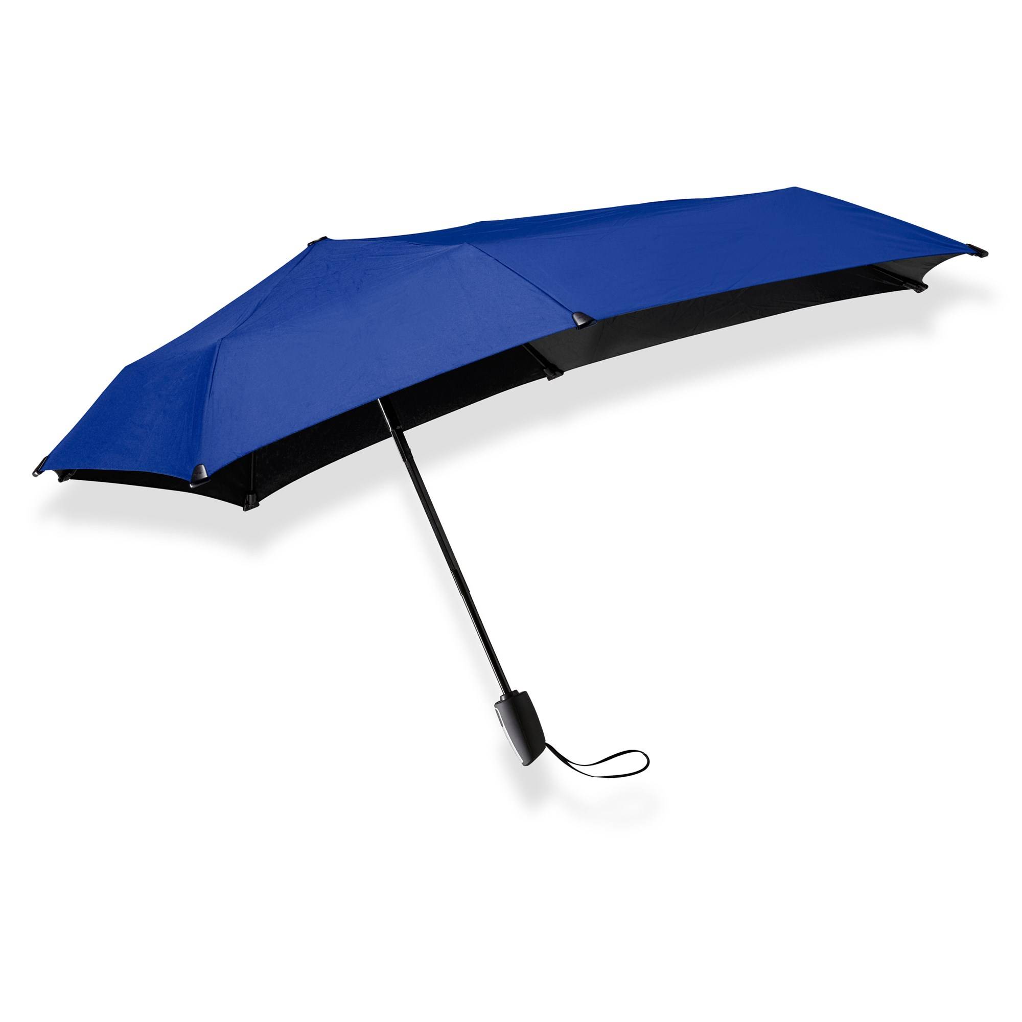 Senz - Stormparaply mini automatic - Blå