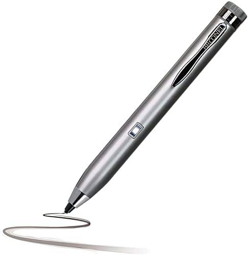 Navitech Silver Fine Point Digital Active Stylus Pen – kompatibel med Xiaomi Redmi 8A Smartphone