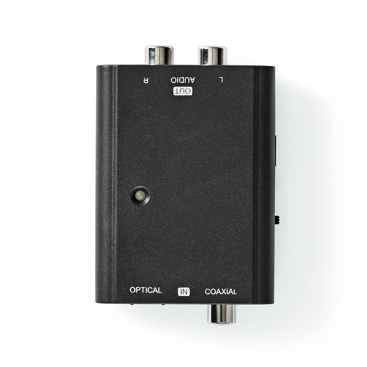 Digital Audio Omvandlare - Optical, Coaxial till RCA, Ljudomvandlare optisk ljudkabel, coaxial, rca, phono