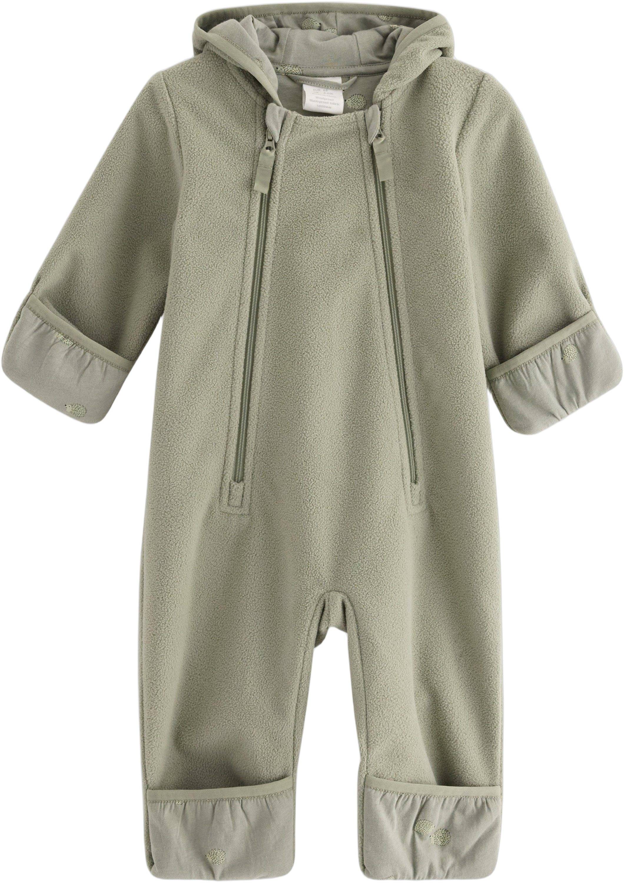 Lindex Soft Pramsuit Made in Windproof and Stl. 68 unisex - Overaller Från Magasin - Green (68)
