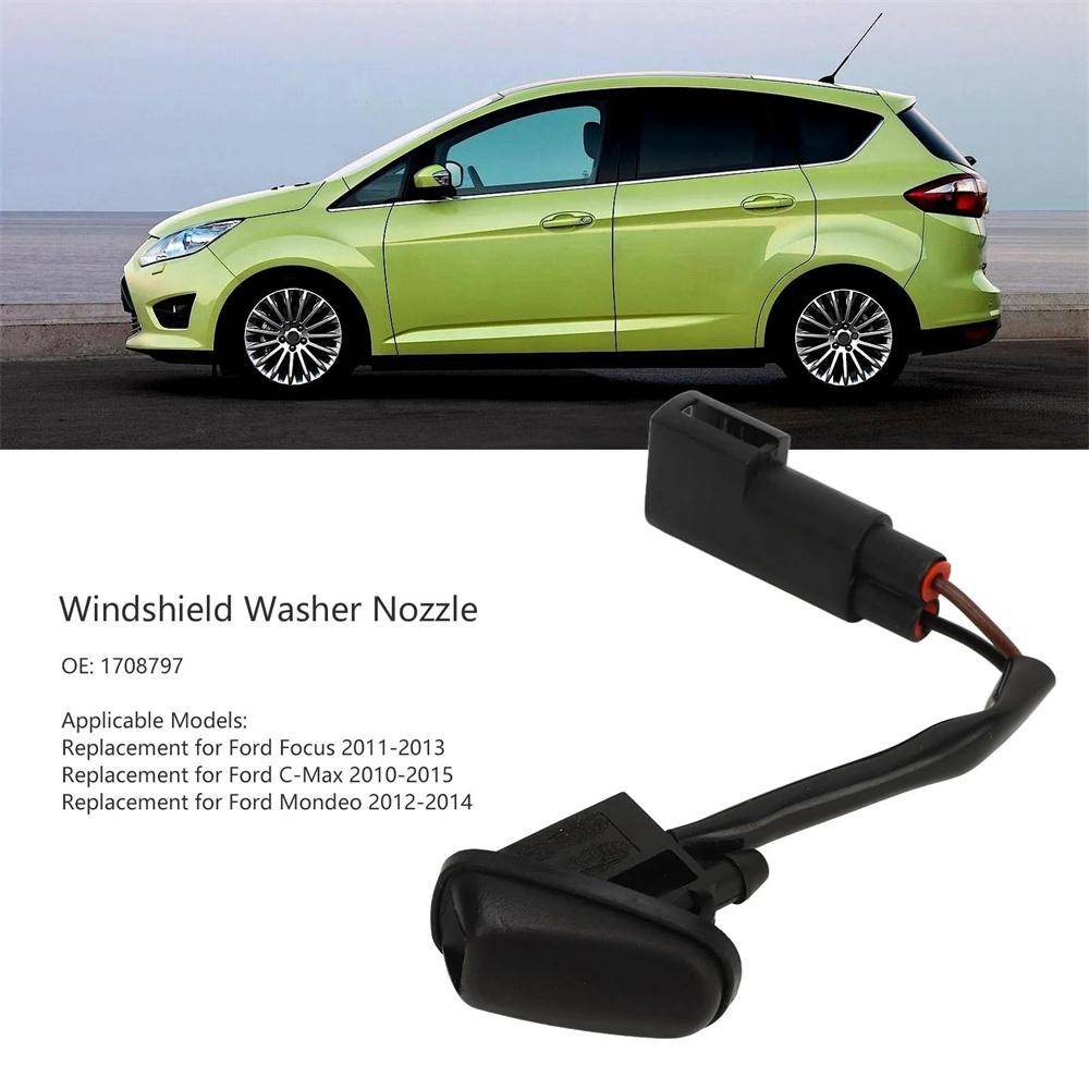 Car Front Windscreen Washer Jet Spray Nozzle 1708797 For Focus 2011‑2013