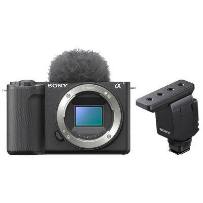 Sony Alpha ZV-E10 II vlog-kamera + ECM-B10-mikrofon