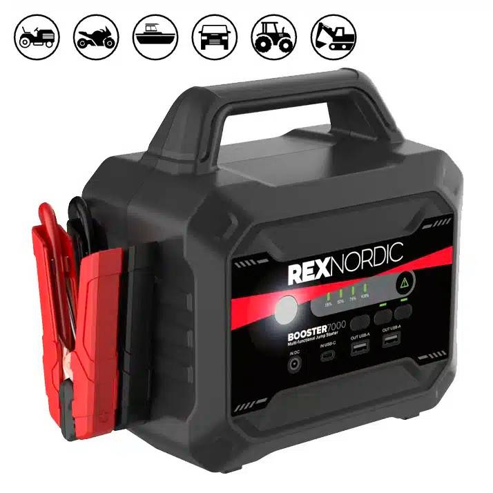Startbooster 7000 A – 12V-24V