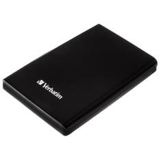 Verbatim Store n Go Slim Ekstern SSD - 5Gbps, USB-C, Sort - 256GB