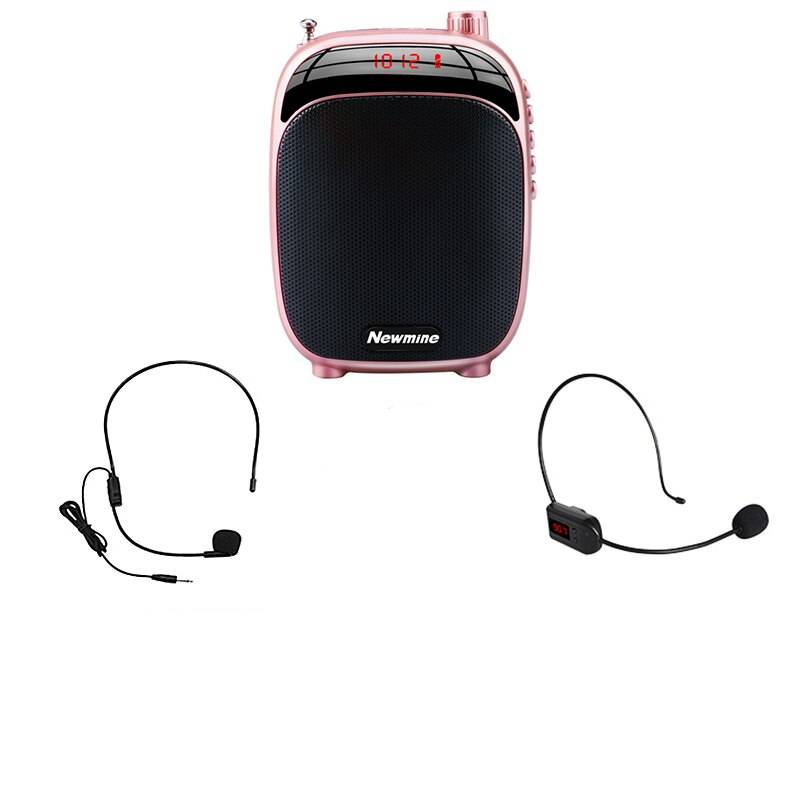 Portabel Megafon NEWSMY K30 med Mikrofon - Bunt 2 rosa