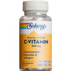 Solaray C-vitamin 500 mg Kosttilskud 100 stk