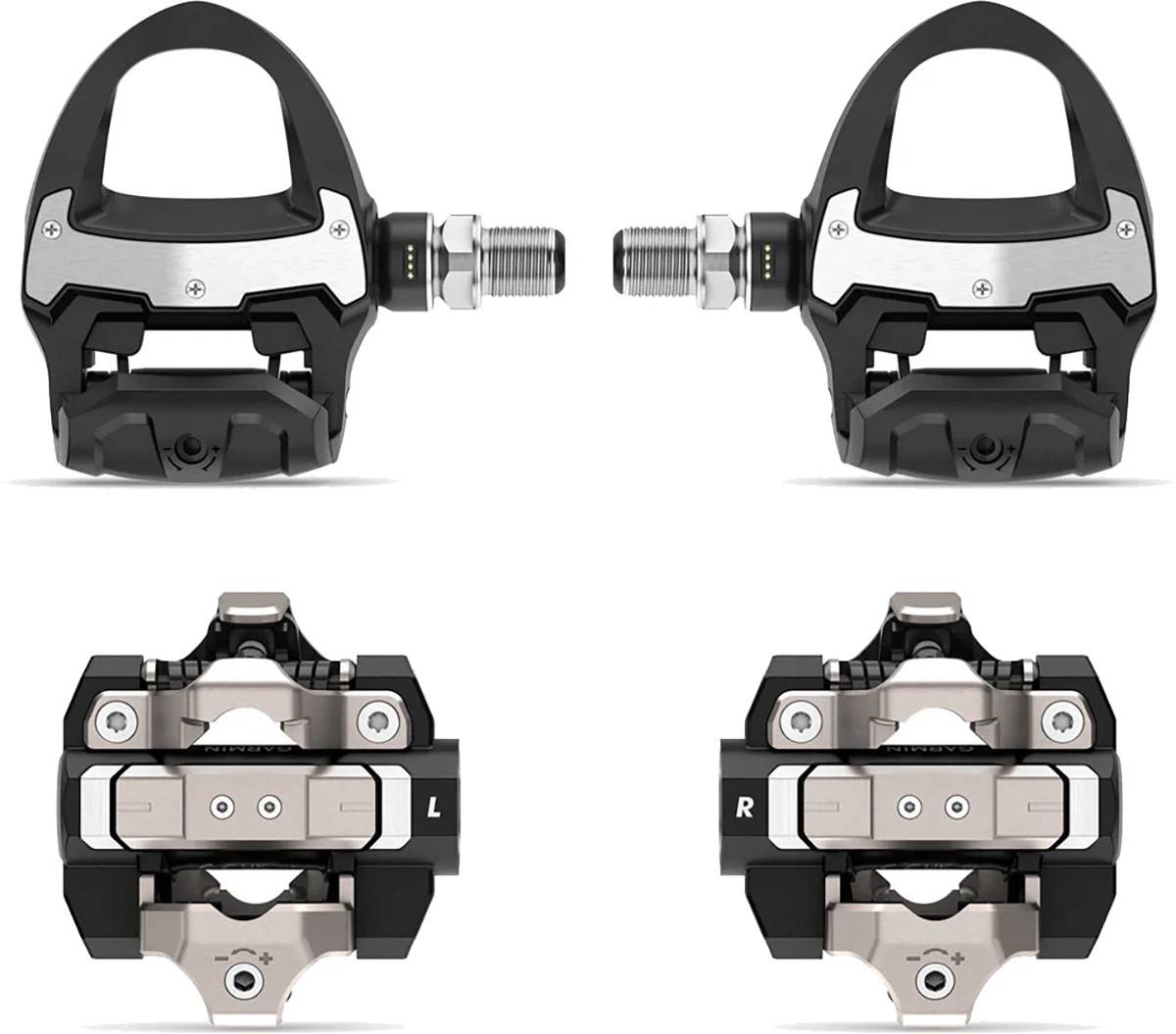 Garmin Rally RS/XC210 Wattmåler Pedaler bundle m. 2 sensorer - Shimano SPD-SL / Shimano SPD