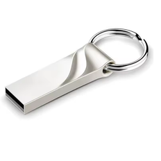 1TB/2TB USB-minne Metall USB Flash Disk Pendrive Flashminne Stick USB3.0 Qxuan-g - Silver