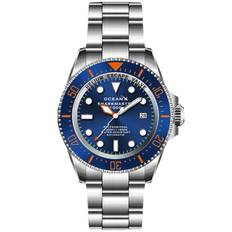 OceanX Sharkmaster 1000 SMS1088 - Herr - 44 mm - Analogt - Automatiskt - Safirglas - Blue (21 mm)