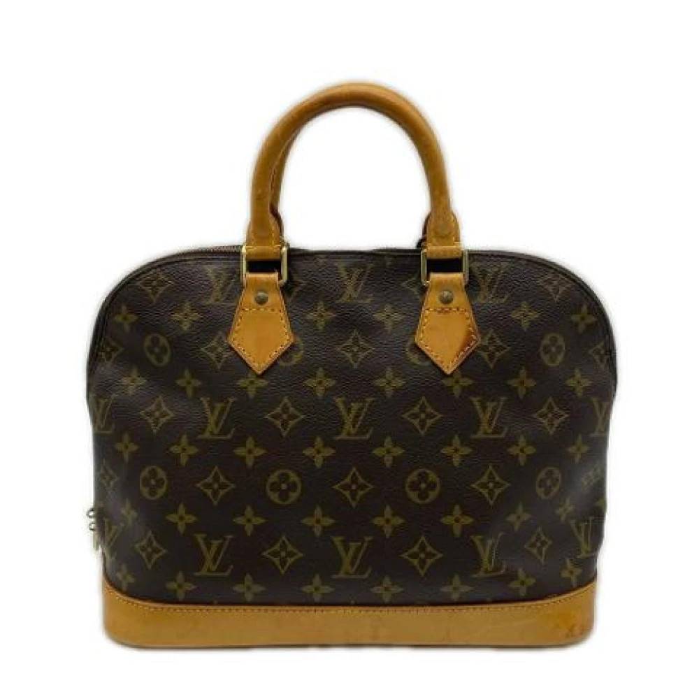 Louis Vuitton Vintage Pre-owned Vintage Monogram Håndtaske - Vintage - Dame - Brun - ONE SIZE - Læder