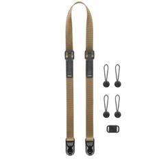 Peak Design Leash Coyote (Beige)-4in1-Kameragurt für kleine SLR- und Systemkameras