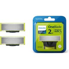 REMAKE Philips OneBlade udskiftningsblade 2-pak passer til alle OneBlade håndtag (model QP220/50)